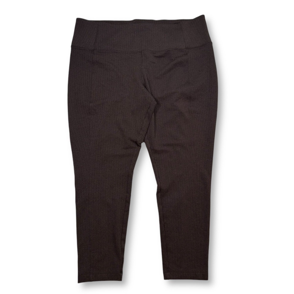 Athleta Delancey Herringbone Leggings Chevrons Career Womens 2X